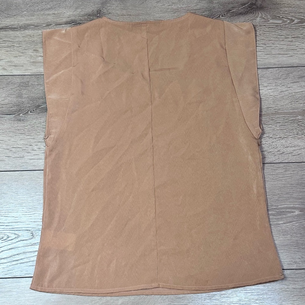 Express Satin Ruffle Tank - Picture 10 of 10